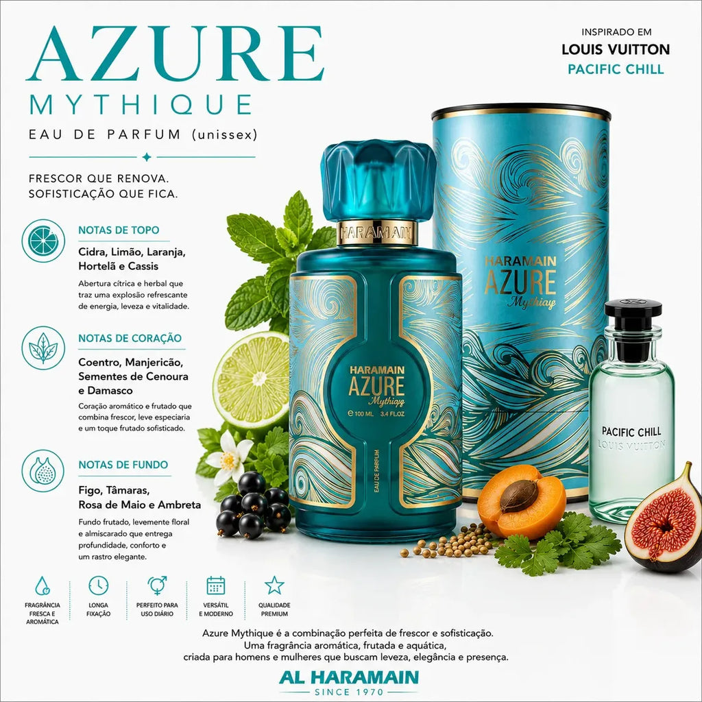 AZURE MYTTHIQUE - AL HARAMAIN - EAU DE PARFUM - 100ML