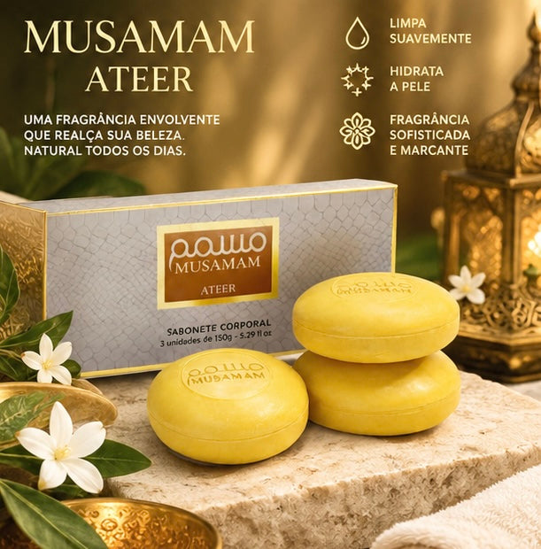 Musamam Afeer Sabonete Corporal 450g
