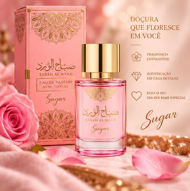 Sabah al ward Sugar Afeer 30ml Eau De Parfum