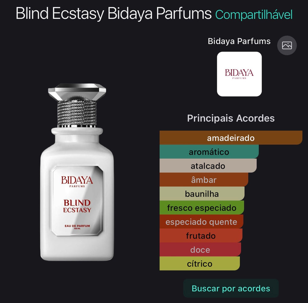 Bidaya Blind Ecstasy Eau de Parfum 100ml