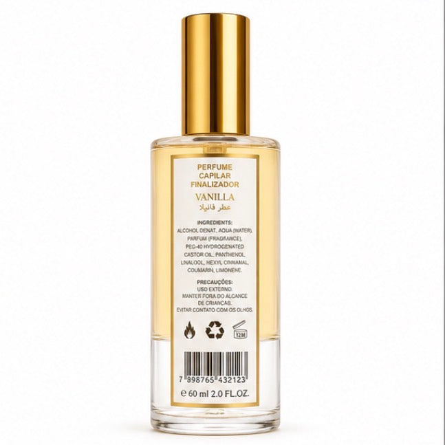 VANILLA - PERFUME  FINALIZADOR CAPILAR - ISABELLE LA BELLE - 60ML
