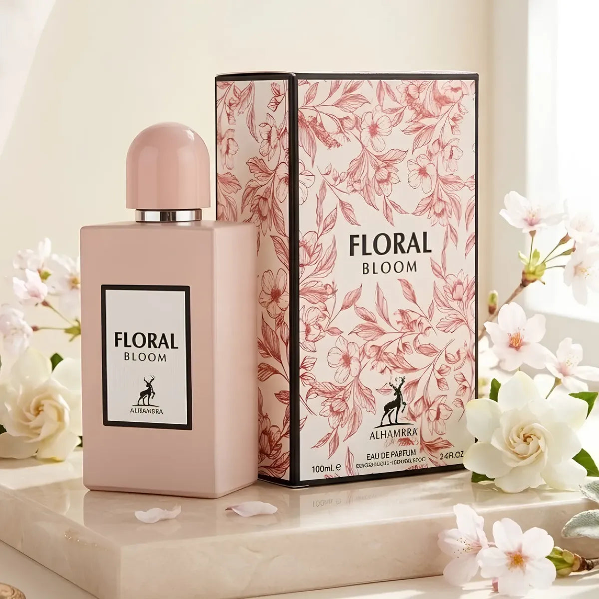 Floral Bloom Perfume Árabe Maison Alhambra Eau de Parfum 100ml