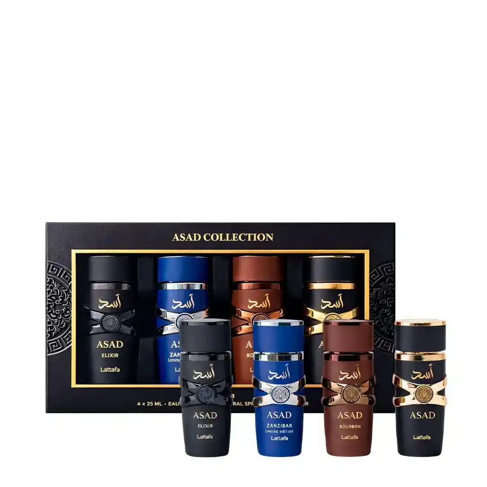 KIT ASAD COLLECTION - LATTAFA - EAU DE PARFUM - 4 X 25 ML