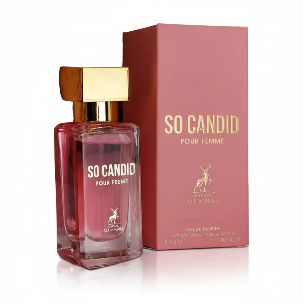 SO CANDID POUR FEMME - MAISON ALHAMBRA - EAU DE PARFUM - 30ML