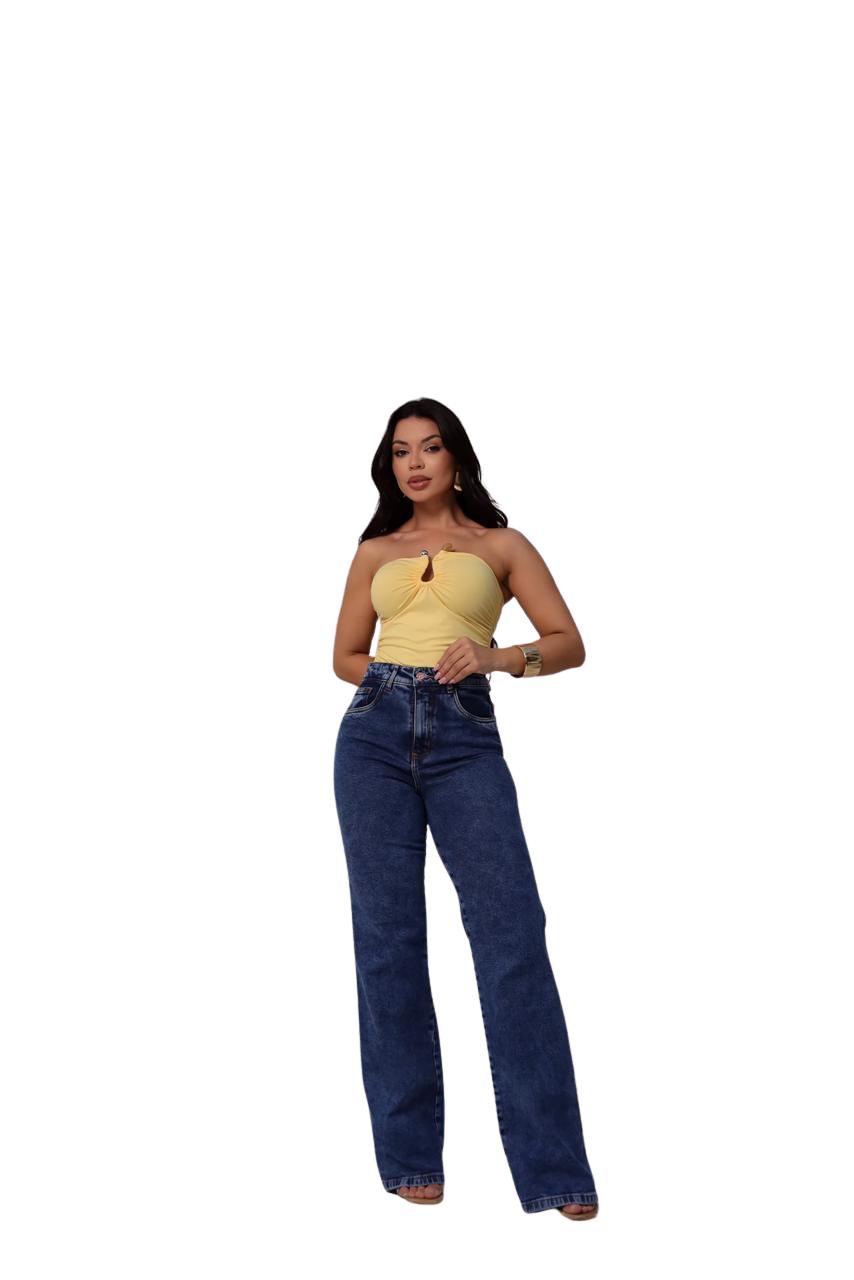 CALCA LISA ESCURA - MIRANTE JEANS