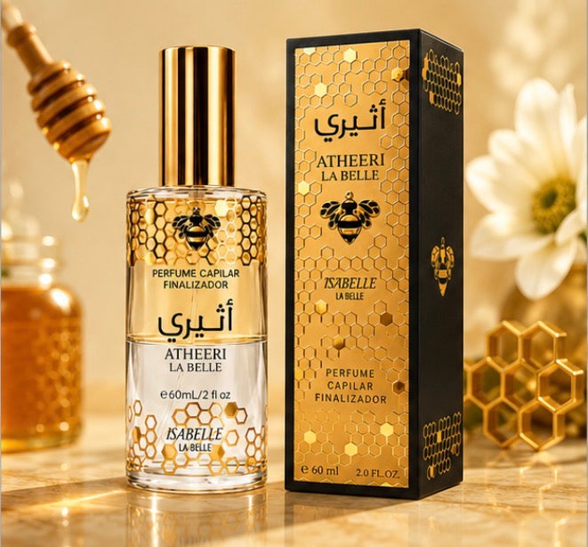 ATHEERI - PERFUME  FINALIZADOR CAPILAR - ISABELLE LA BELLE - 60ML