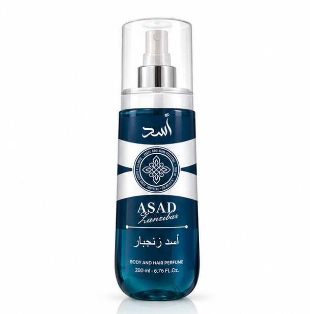 Asad Zanzibar Afeer Body And Hair 200ml