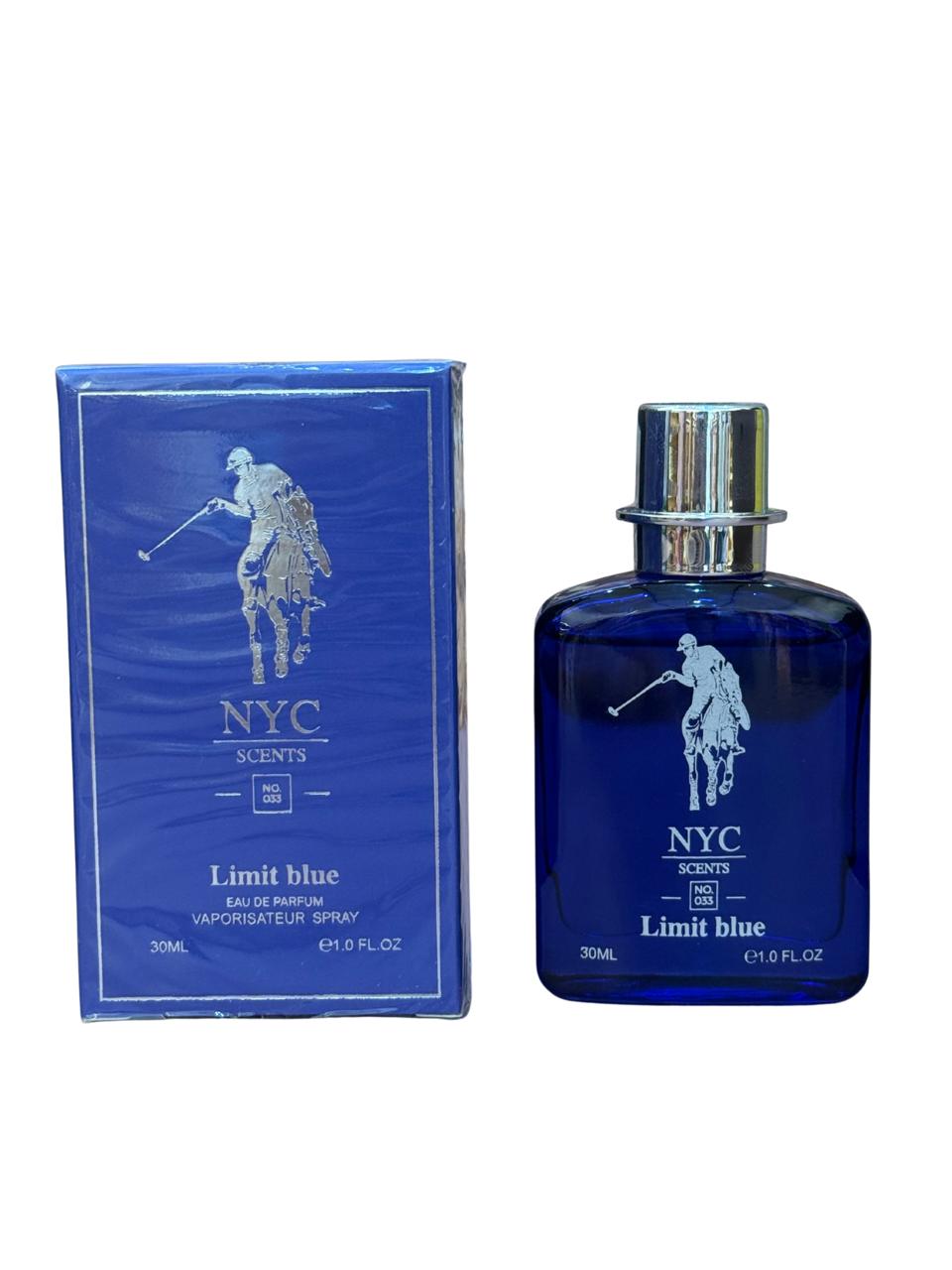 LIMIT BLUE - NYC SCENTS - EAU DE PARFUM - 30ML