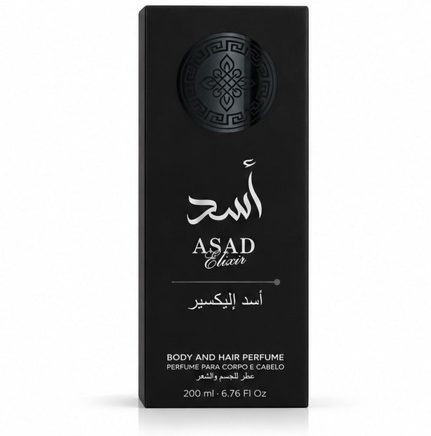 Asad Elixir Afeer Body And Hair 200ml