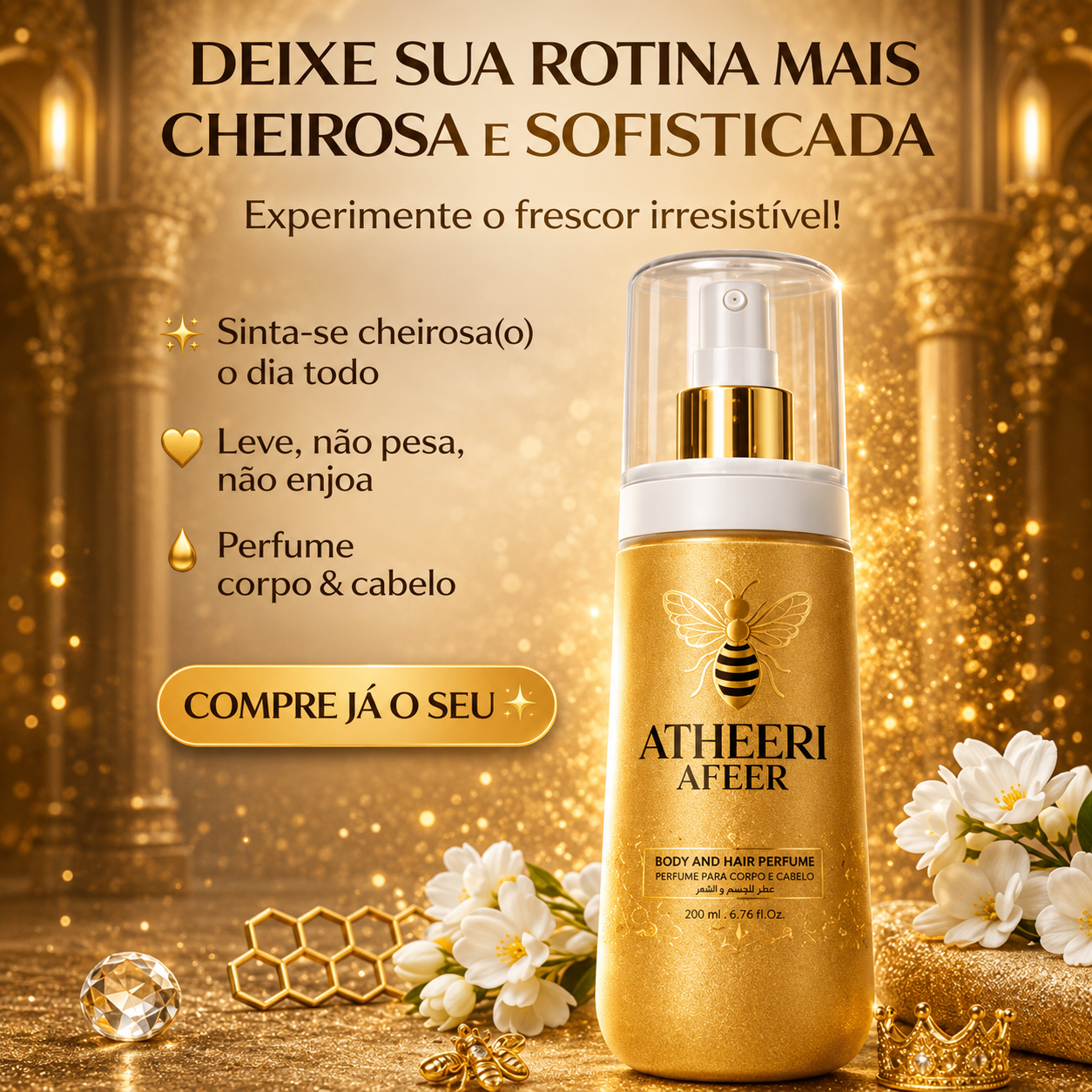 ATHEERI - AFFER - BODY AND HAIR PERFUME - 200ML