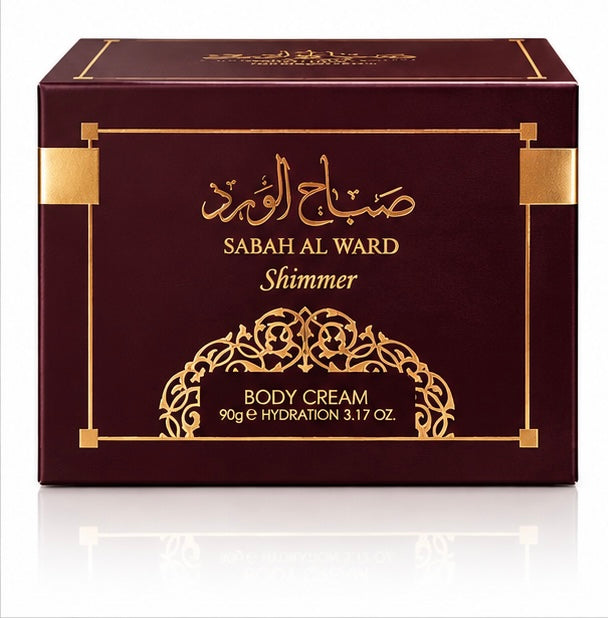 Sabah Al Ward Shimmer La Belle Body Cream 90g