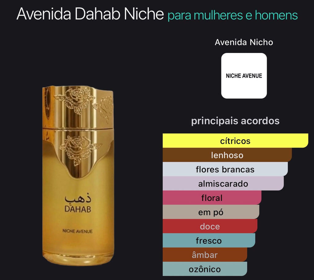 DAHAB - NICHE AVENUE - EAU DE PARFUM - 100ML