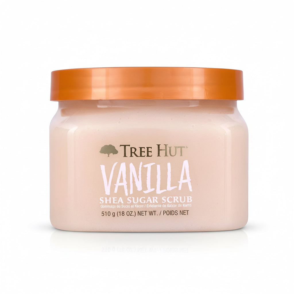 VANILLA SHEA SUGAR SCRUB - TREE HUT - ESFOLIANTE - 510G