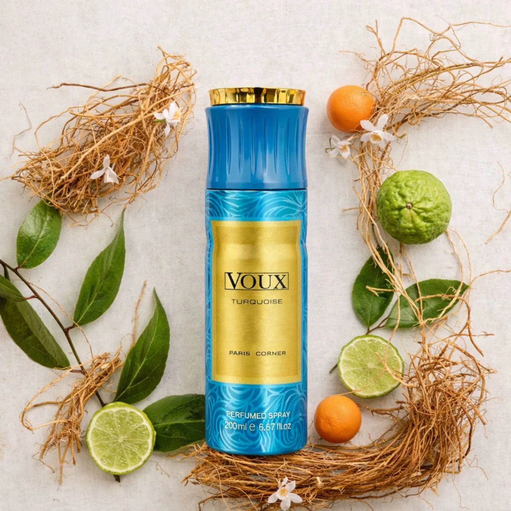 Voux Turquoise Perfumed Spray Paris Corner 200ml