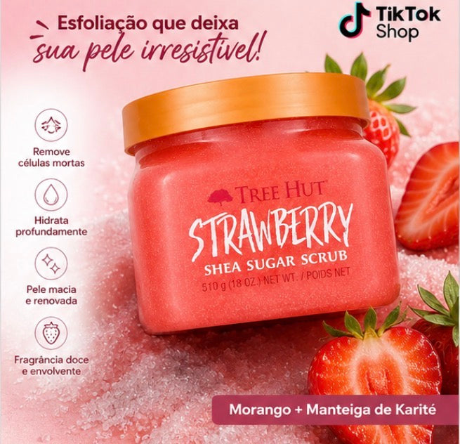 STRAWBERRY - TREE HUT - ESFOLIANTE - 510G