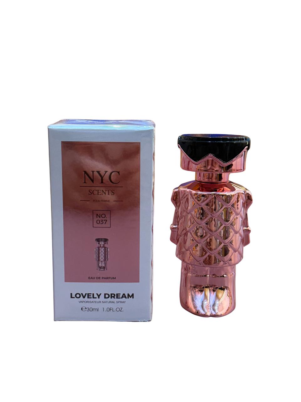 NO . 037 LOVELY DREAM - NYC SCENTS - EAU DE PARFUM - 30ML