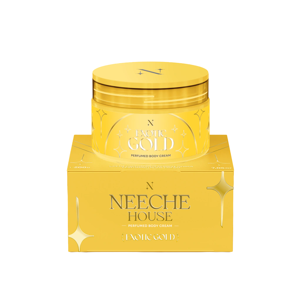Neeche House Exotic Gold Perfumed Body Cream 200g