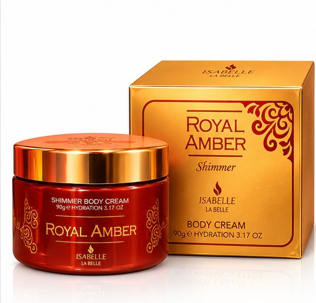 Royal Amber Shimmer La Belle Body Cream 90g