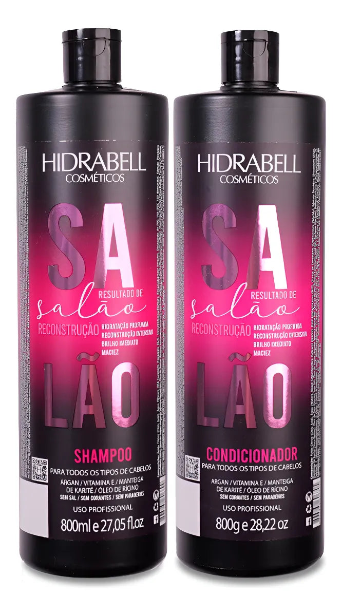 SALÃO - HIDRABELL - SHAMPOO & CONDICIONADOR - 2L