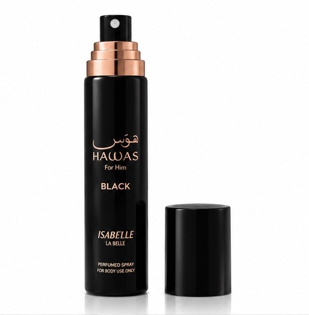 Hawas Black La Belle Body Splash 300ml