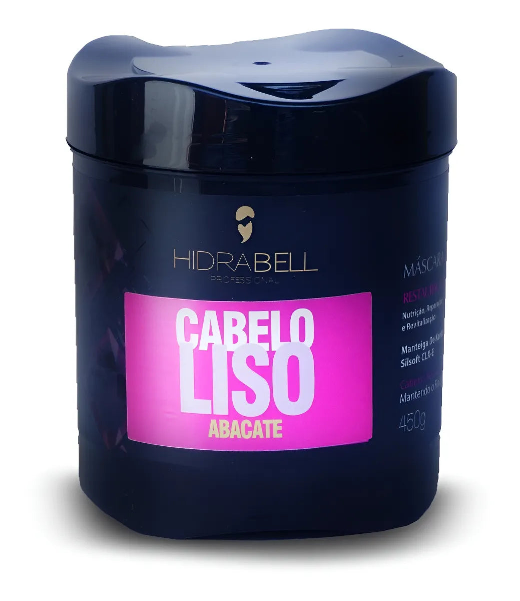 CABELO LISO ABACATE - HIDRABELL - MÁSCARA - 450G