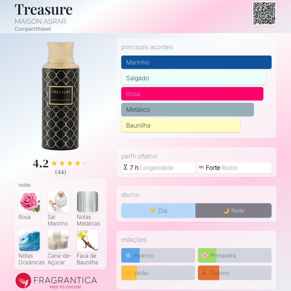 Treasure Royal Collection Maison Asrar  EDP 100ml