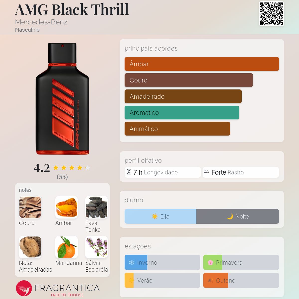 AMG Black Thrill Eau De Parfum 100ML