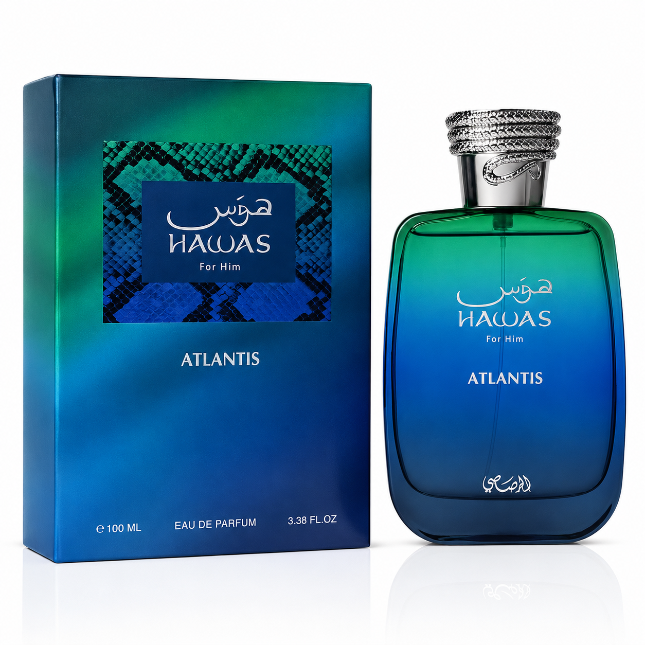 HAWAS ATLANTIS - RASASI - EAU DE PARFUM - 100ML