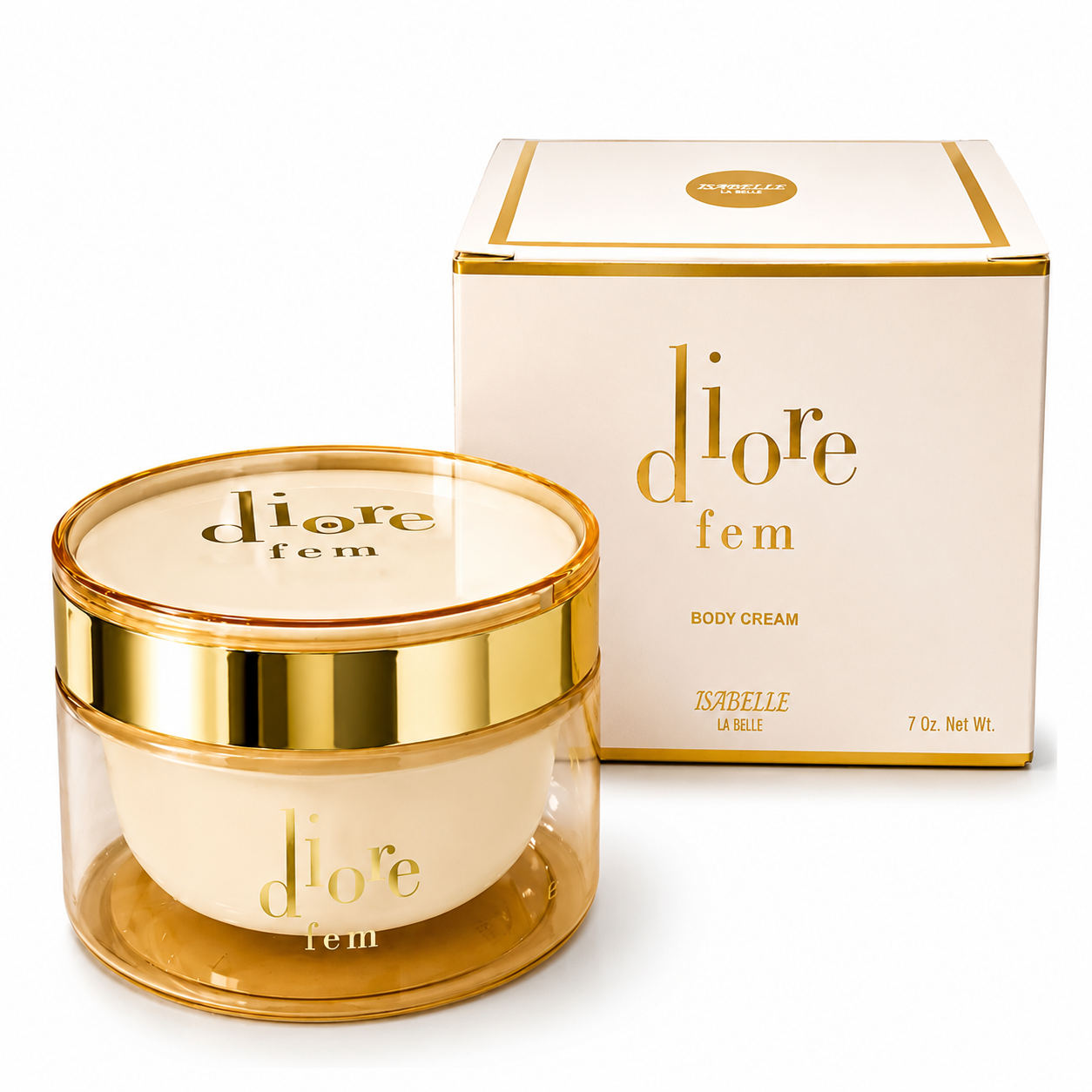 DIORE FEM - BODY CREAM - ISABELLE LA BELLE - 200ML