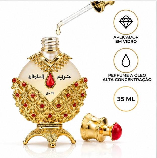 Hareem Al Sultan Gold Óleo Concentrado Perfumado 35ml