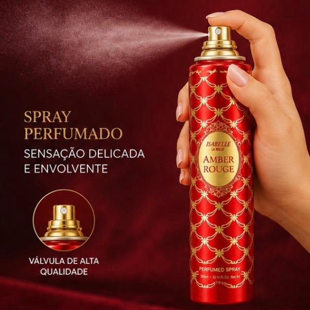 AMBER ROUGE - ISABELLE LA BELLE - PERFUMED SPRAY - 300ML