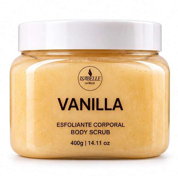 Esfoliante Corporal Isabelle La Belle Body Scrub Vanilla 400g