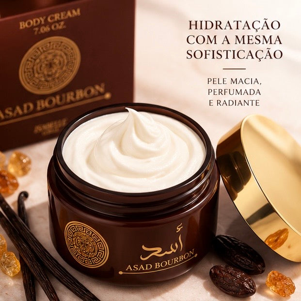 Asad Bourbon La Belle Body Cream 200ml