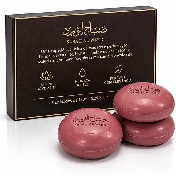 Sabah Al Ward Afeer Sabonete Corporal 450g