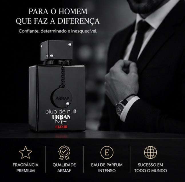 CLUB DE NUIT URBAN MAN ELIXIR - ARMAF - EAU DE PARFUM - 105ML
