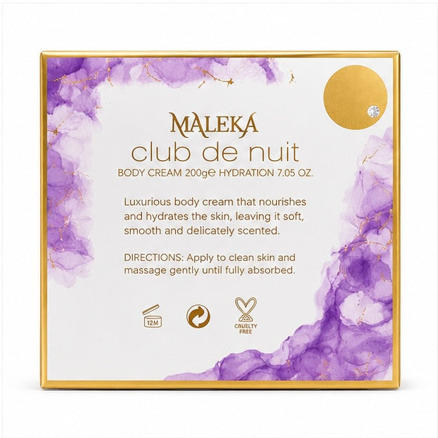 CLUB DE NUIT MALEKA - PASTA HIDRATANTE  - ISABELLE LA BELLE - 200G