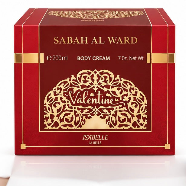 Sabah Al Ward Valentine La Belle Body Cream 200ml