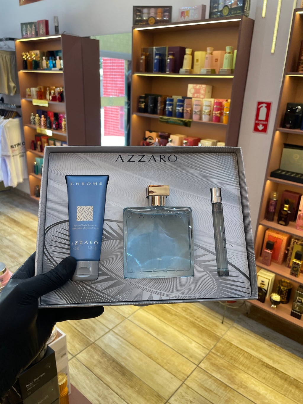 KIT CHORME - AZZARO - EAU DE TOILETTE - 100ML