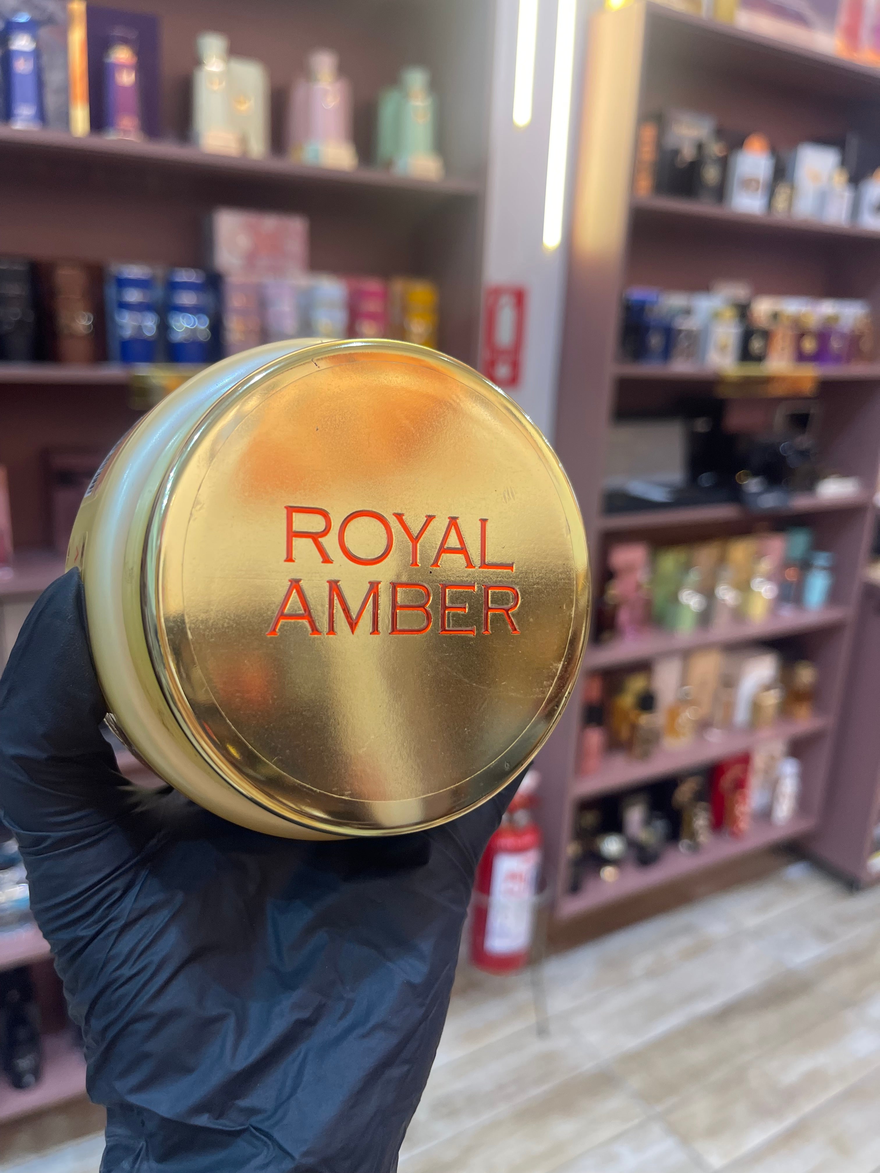 ROYAL AMBER MANTEIGA HIDRATANTE - AFEER - 250G