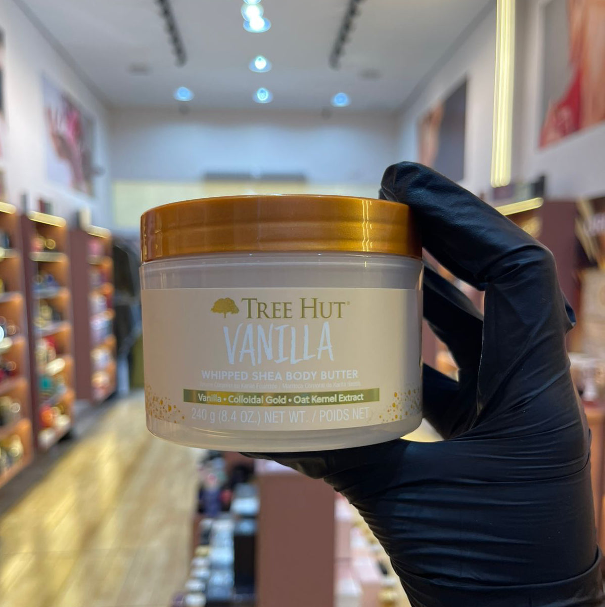 VANILLA - TREE HUT - WHIPPED SHEA BODY BUTTER - 240G