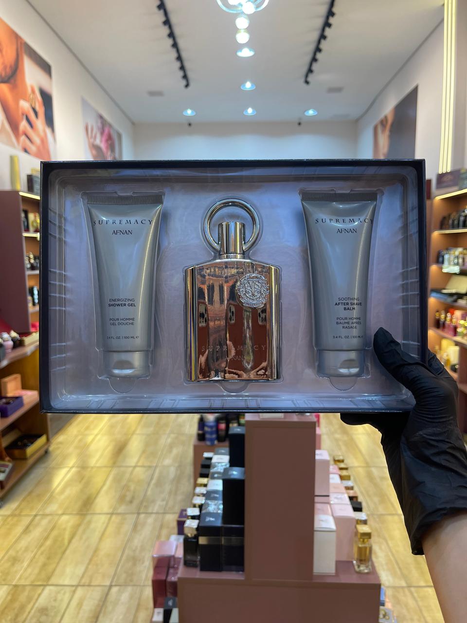 KIT SUPREMACY POUR HOMME - AFNAN - EAU DE PARFUM - 100ML + 100ML + 100ML