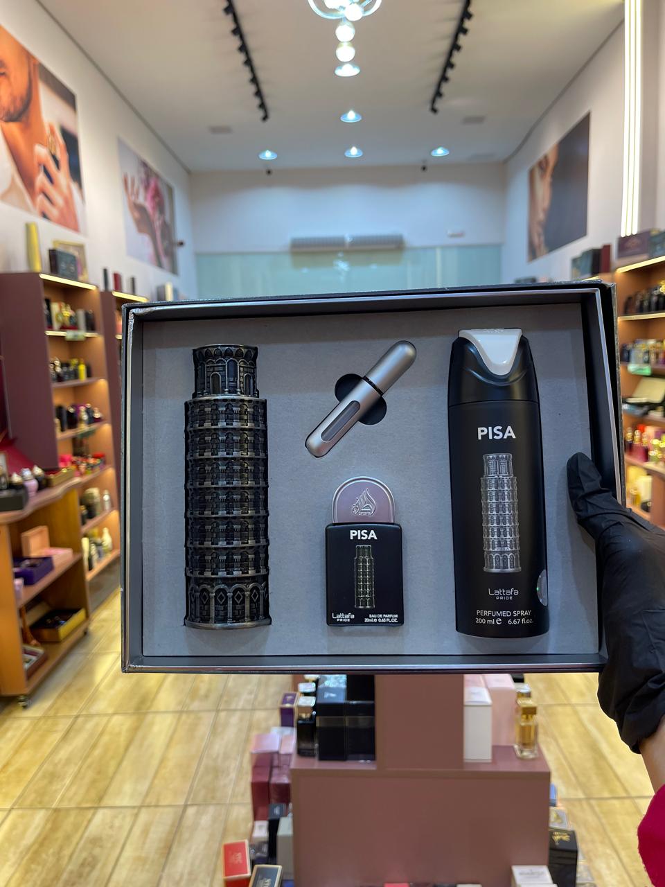 PISA - LATTAFA - EAU DE PARFUM 100ML + EDP 20ML + BODY SPRAY 200ML