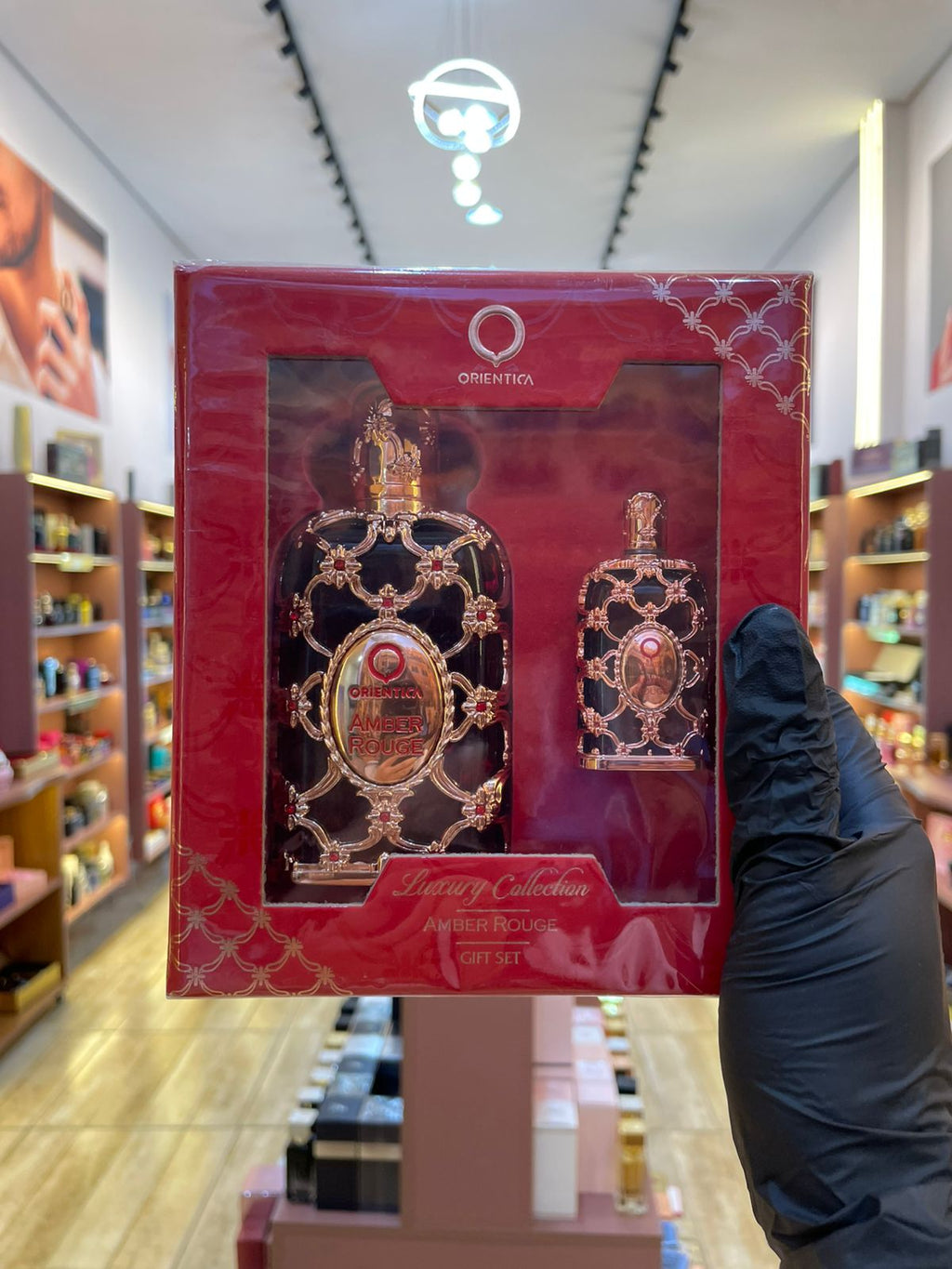 GIFT SET AMBER ROUGE - ORIENTICA - EAU DE PARFUM - 30ML + 7,5ML