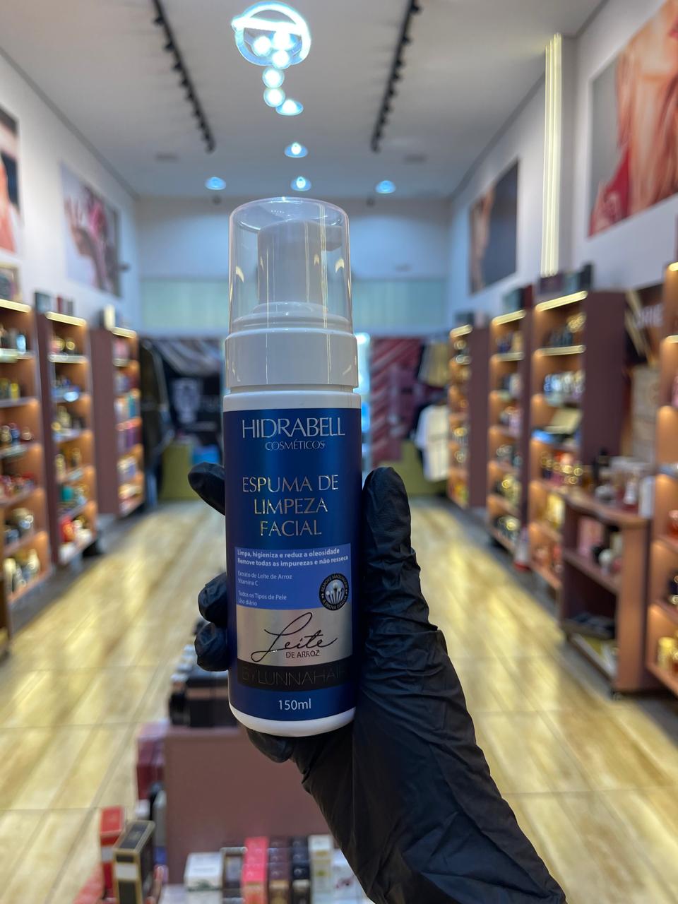 ESPUMA DE LIMPEZA FACIAL - HIDRABELL - 150ML