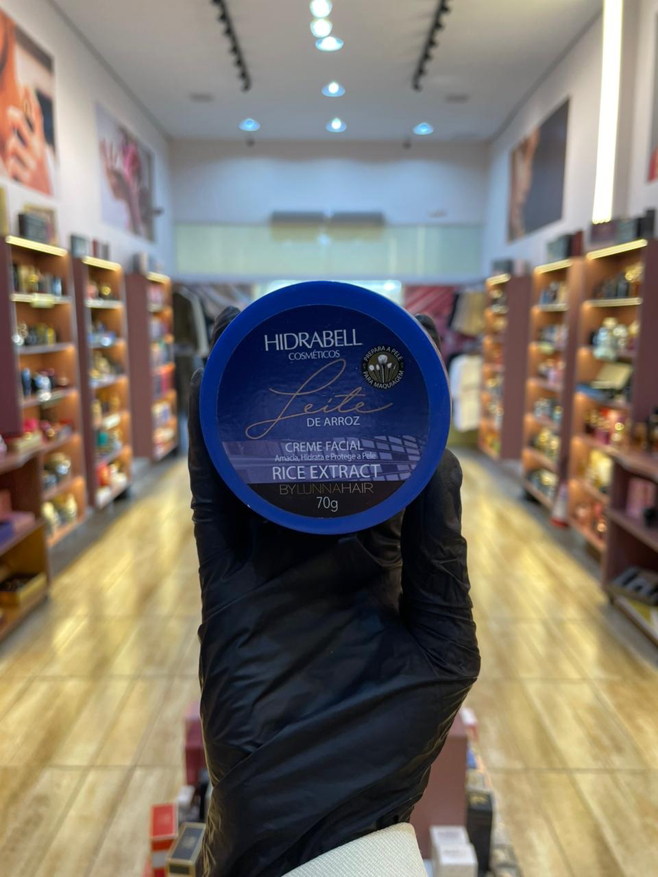RICE EXTRACT - HIDRABELL - CREME FACIAL - 70G