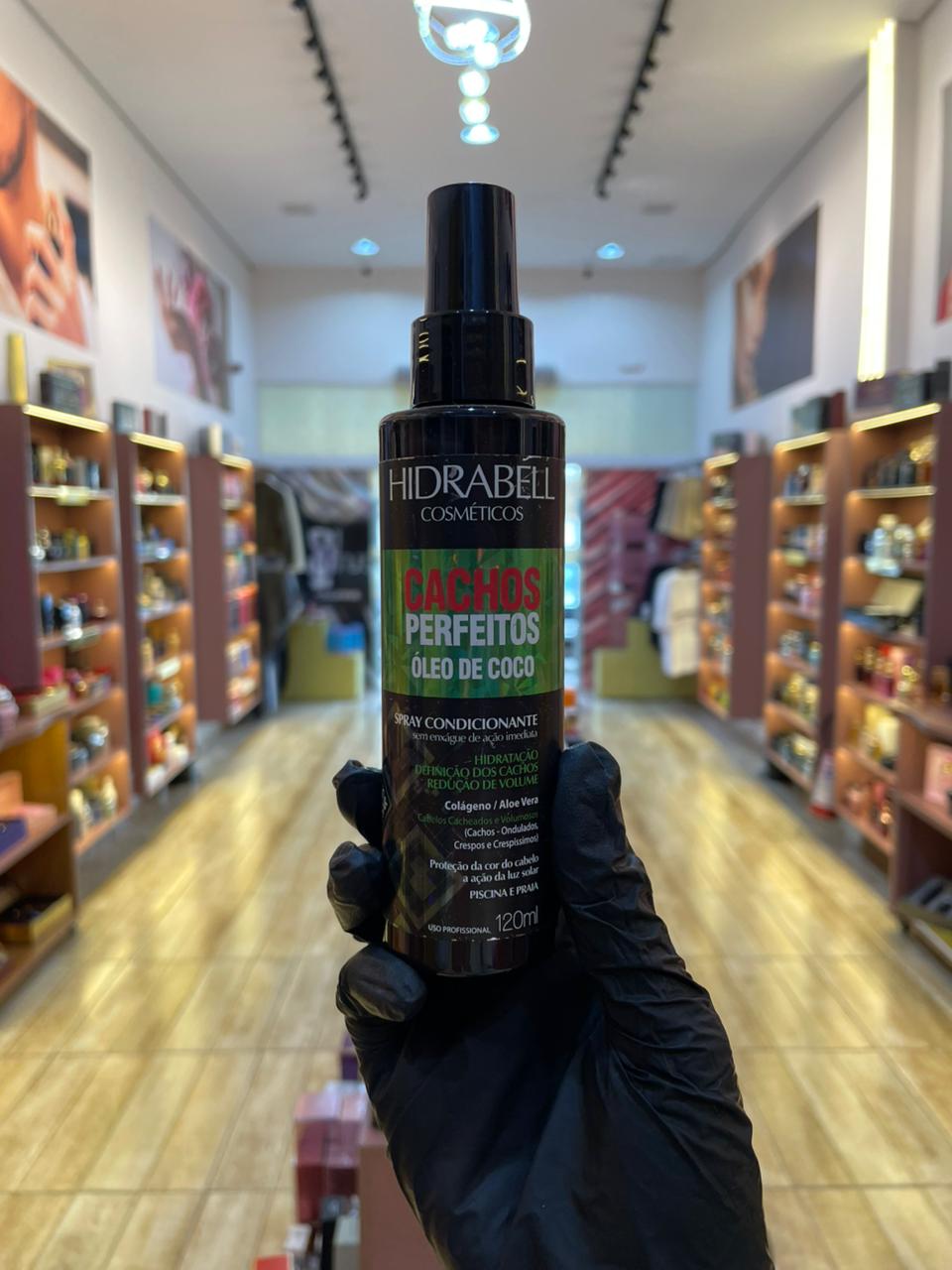 CACHOS PERFEITOS - HIDRABELL - SPRAY CONDICIONANTE - 120ML