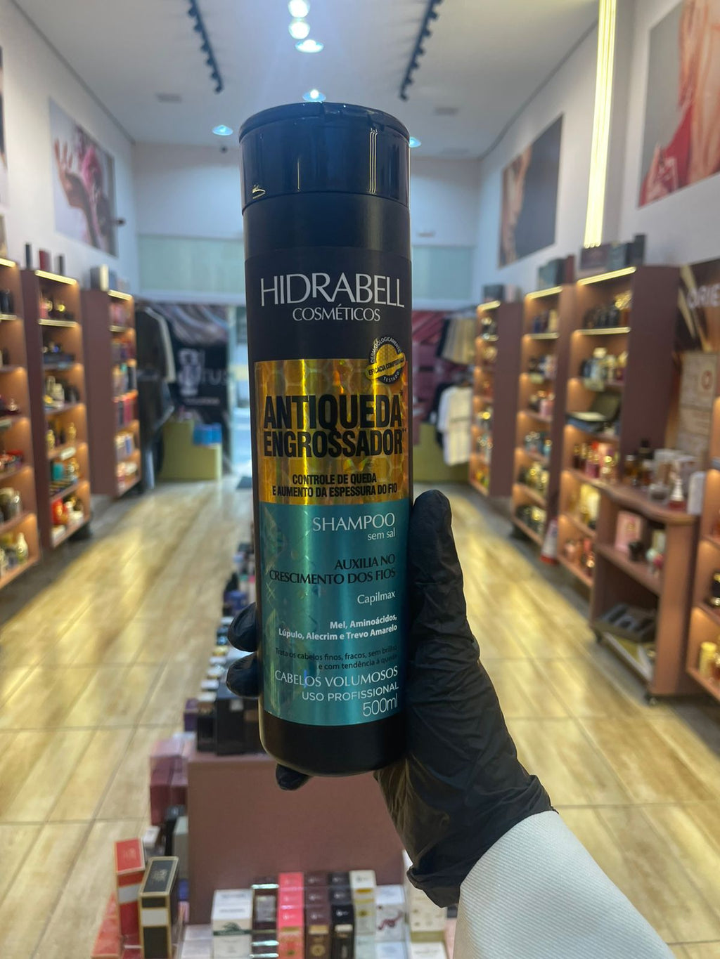 ANTIQUEDA ENGROSSADOR - HIDRABELL - SHAMPOO - 500ML