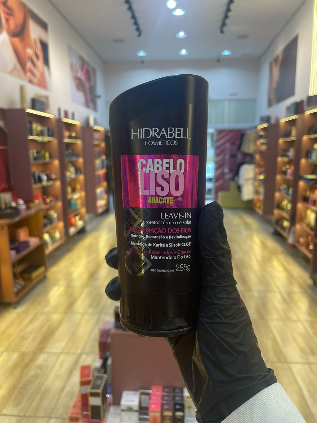 CABELO LISO - HIDRABELL - PROTETOR TERMICO E SOLAR - 285G