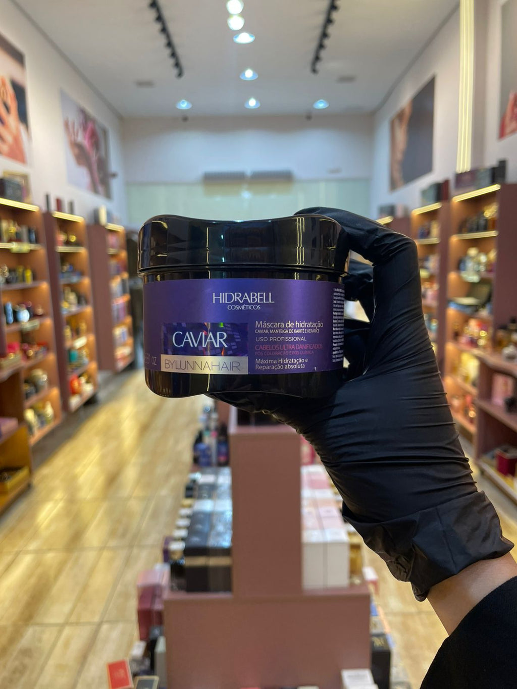CAVIAR - HIDRABELL - MASCARA DE HIDRATAÇÃO - 250G