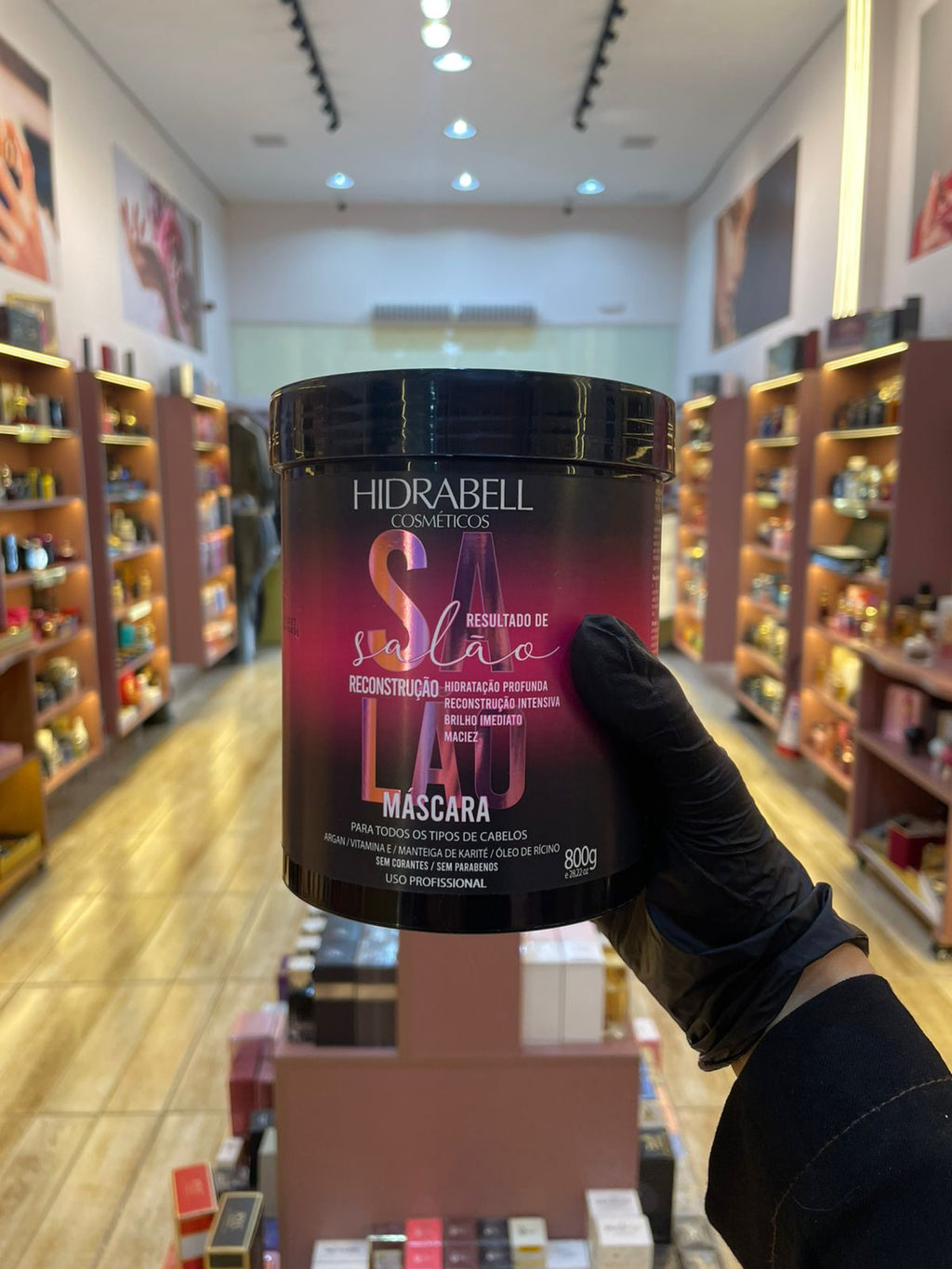 SALÃO - HIDRABELL - MÁSCARA - 800G